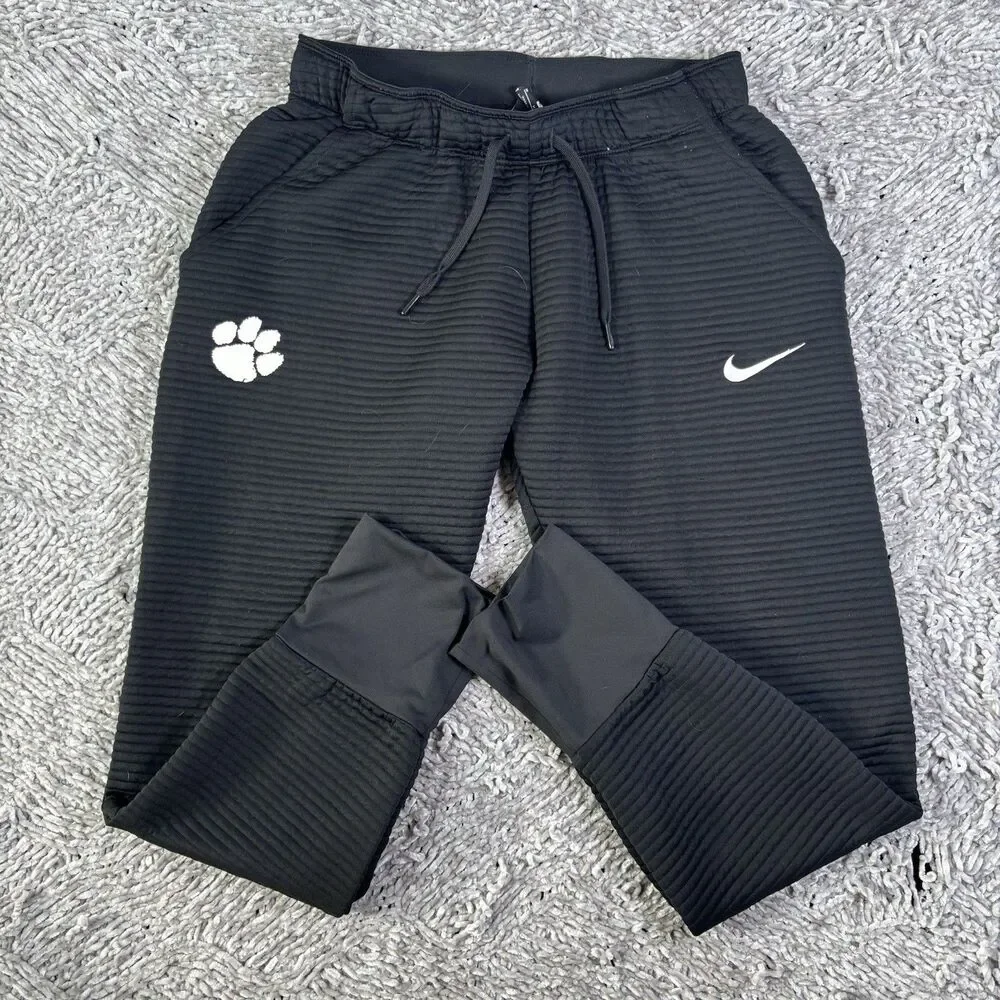 Nike X Clemson Tigers Dri-FIT Double Knit Tapered Training Pants Womens Medium